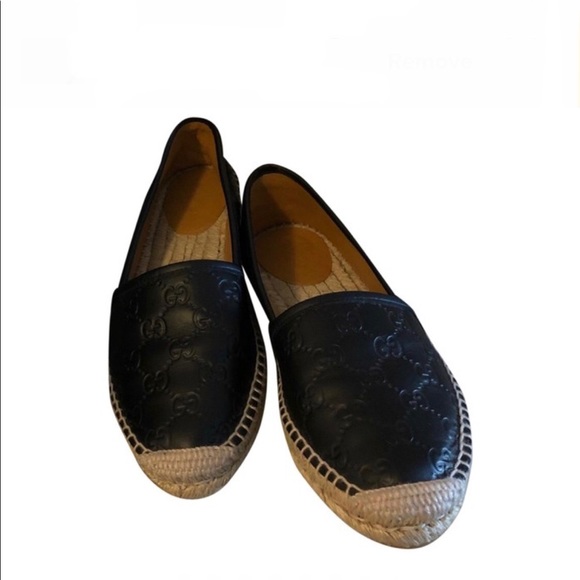 Gucci Leather Espadrilles - Picture 1 of 13